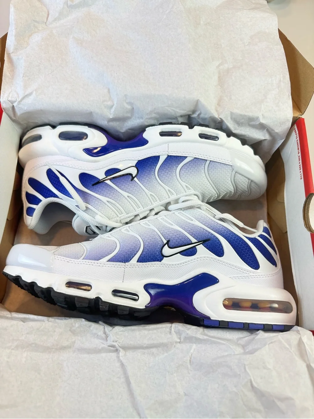 Nike Air Max White Deep Night Men Sneakers 10.5 Activewear Sportwear Deadstock